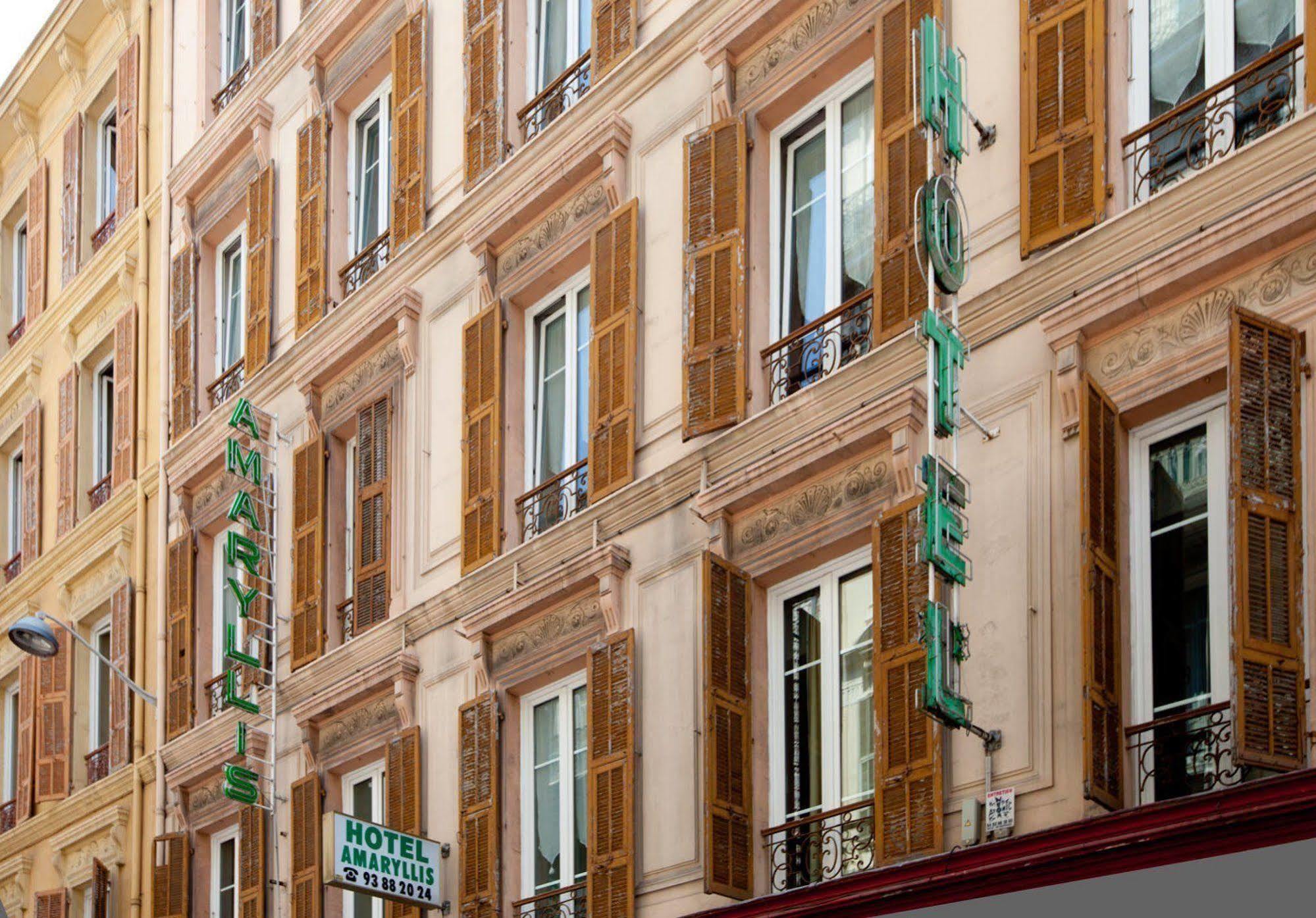 Hotel Amaryllis Ницца Экстерьер фото